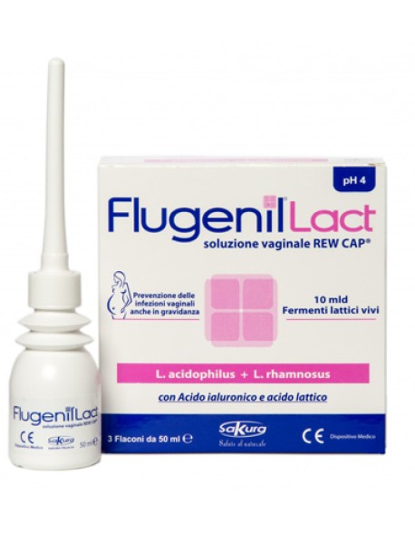 FLUGENIL LACT SOLUZIONE VAGINALE  3 FLACONI DA 50ML