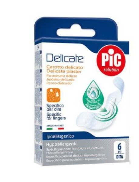 PIC CEROTTO DELICATE PER LE DITA 6 CEROTTI