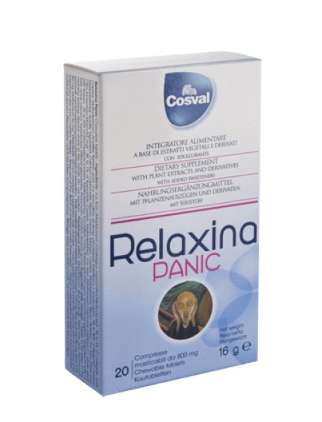 RELAXINA PANIC 20 CAPSULE