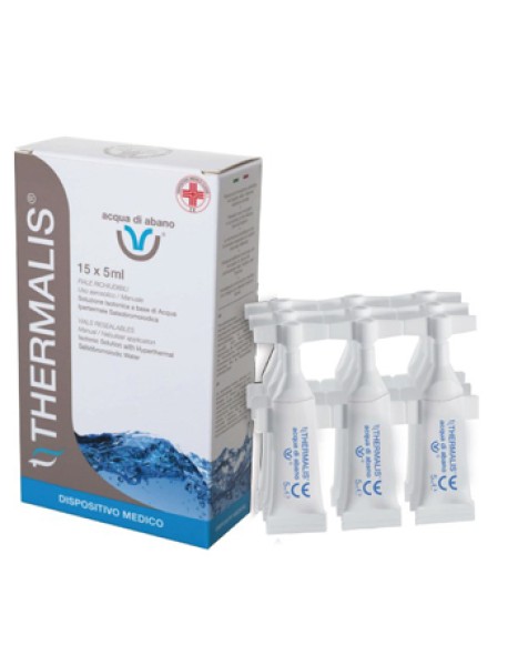 THERMALIS ACQUA IPERTERMALE 15 FLACONCINI DA 5ML