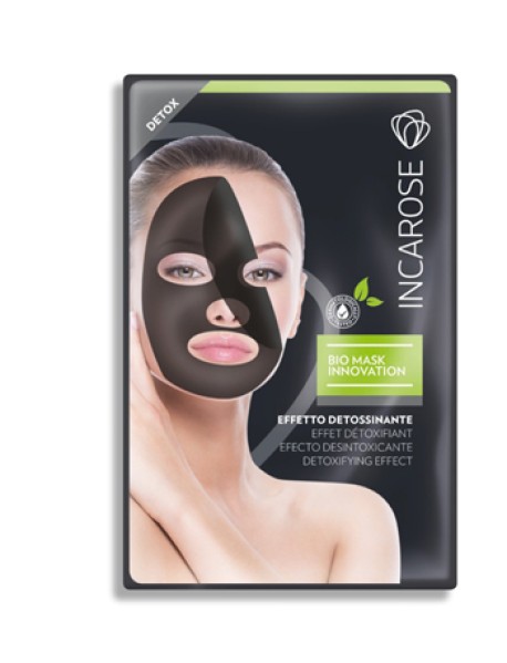 INCAROSE MASK BIO TNT EFFETTO BLACK DETOSSINANTE