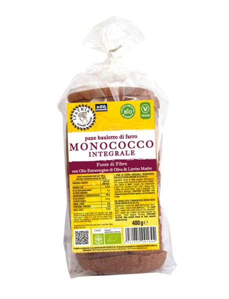 PAN BAULETTO FARRO MON INT400G