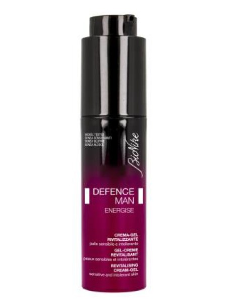 BIONIKE DEFENCE MAN ENERGISE CREMA-GEL RIVITALIZZANTE PER PELLI SENSIBILI 50ML