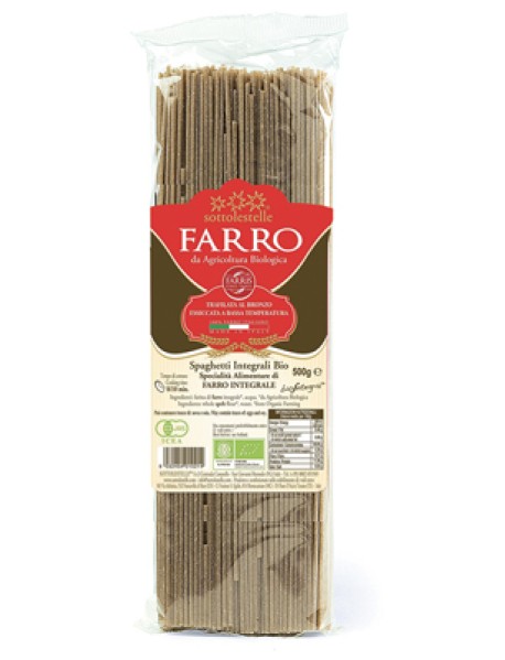 SPAGHETTI FARRO INTEGR 500G