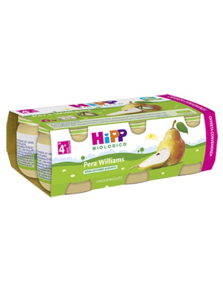 HIPP OMOGENEIZZATO PERA WILLIAMS 6X80G