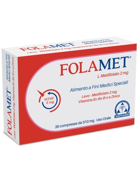 FOLAMET 30 COMPRESSE 500MG