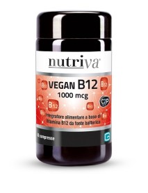 NUTRIVA VEGAN B12 1000MCG 60 COMPRESSE 