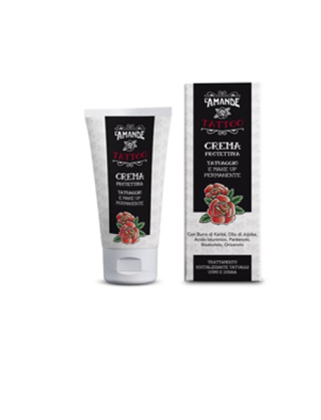 L'AMANDE TATTOO CREMA PROTETTIVA PER TATUAGGI E MAKE UP PERMANENTE 75ML