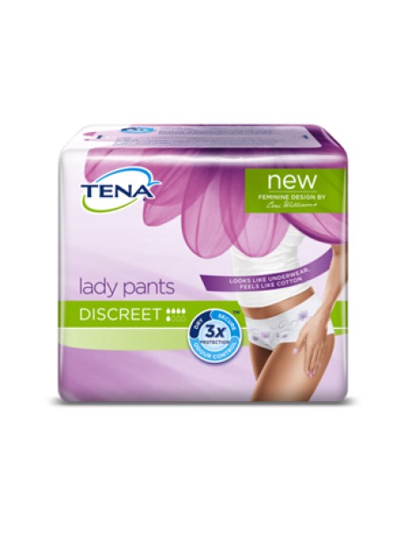 TENA LADY PANTS DISCREET LARGE 5 PEZZI