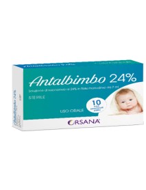 ANTALBIMBO 24% 10 FIALE MONODOSE DA 2ML