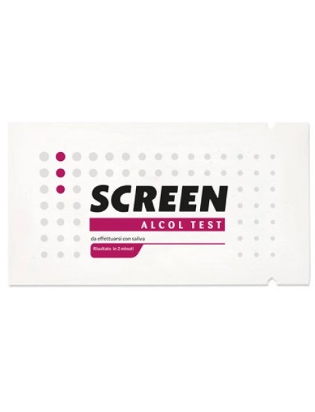 SCREEN ALCOL TEST SALIVARE 1 TEST