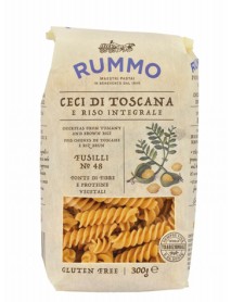 RUMMO FUSILLI N48 PASTA DI CECI E RISO INTEGRALE SENZA GLUTINE 300G