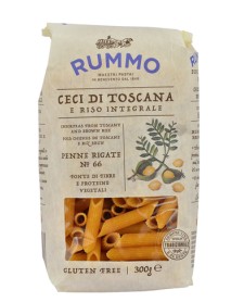 RUMMO PENNE RIGATE N66 CECI DI TOSCANA E RISO INTEGRALE 300G