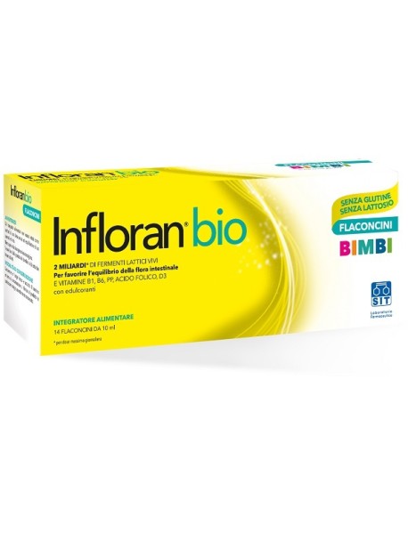 INFLORAN BIO BIMBI 14 FLACONCINI