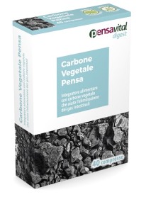 CARBONE VEGETALE 40 COMPRESSE PENSA