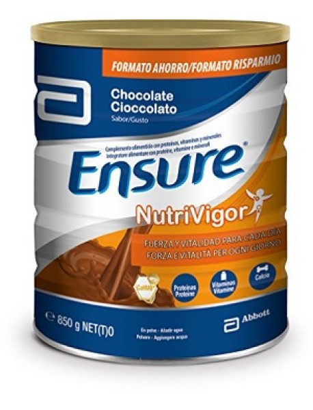 ENSURE NUTRIVIGOR CIOCCOLATO 850G