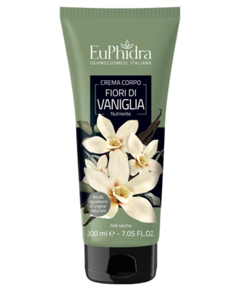 EUPHIDRA CREMA CORPO NUTRIENTE FIORI DI VANIGLIA 200ML