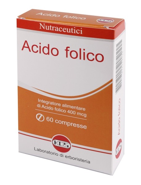 KOS ACIDO FOLICO 400MCG 60 COMPRESSE 