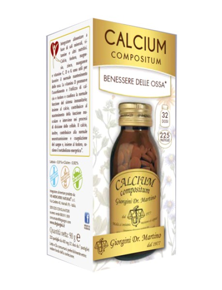 DR.GIORGINI CALCIUM COMPOSITUM PASTIGLIE 90G FERRIER