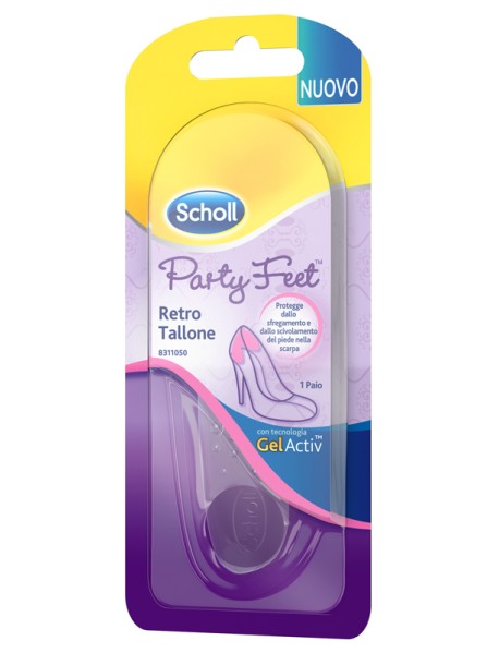 SCHOLLS PARTY FEET GEL ACT RETRO TALLONE 1 PAIO