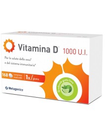 METAGENICS VITAMINA D 1000 UI 168 COMPRESSE