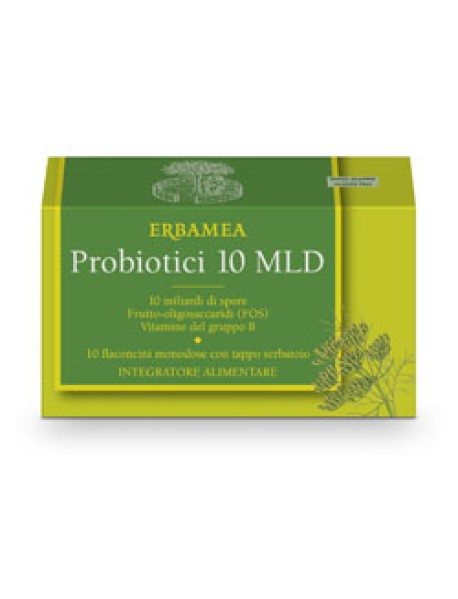 ERBAMEA PROBIOTICI 10MLD 10 FLACONCINI DA 10ML