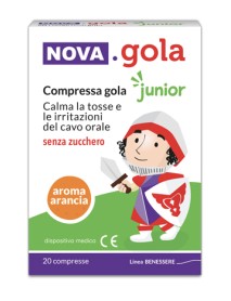 NOVA GOLA JUNIOR ARANCIA/VITAMINA C 20 COMPRESSE