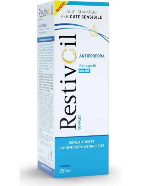 RESTIVOIL COMPLEX OLIOSHAMPOO ANTI-FORFORA PER CAPELLI SECCHI 250ML