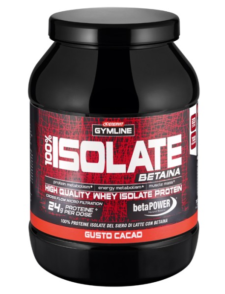 ENERVIT GYMLINE 100% WHEY ISOLATE GUSTO CACAO 900G