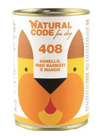 NATURAL CODE 408 DOG AGN/RI/MA