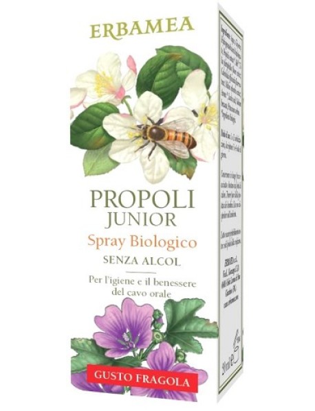 ERBAMEA PROPOLI JUNIOR SPRAY BIO 20ML