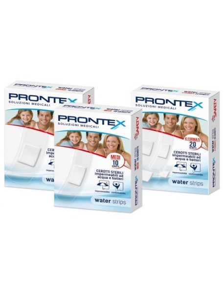 SAFETY PRONTEX CEROTTI WATER STRIPS 20 CEROTTI