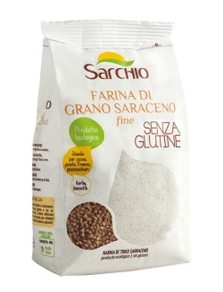 SARCHIO FARINA DI GRANO SARACENO FINE 500G