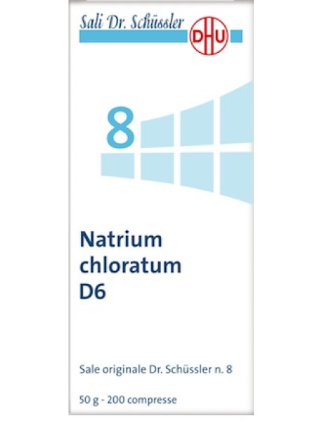 NATRIUM CHLOR 8 D 6  50G CPR SS