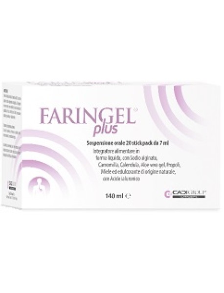 FARINGEL PLUS 20 STICKPACK 7ML