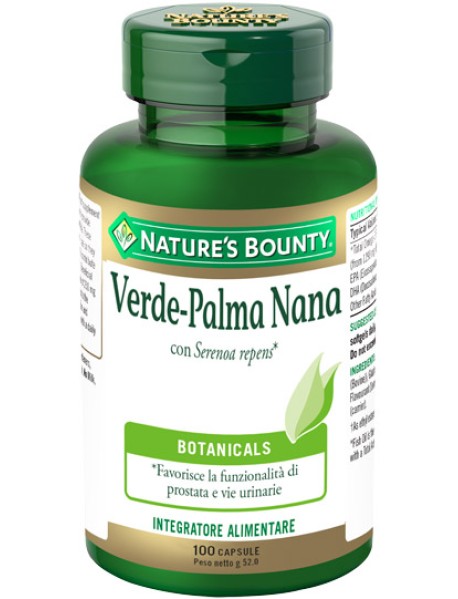 NATURE'S BOUNTY VERDE-PALMA NANA 100 CAPSULE