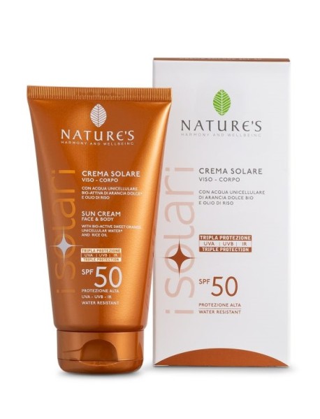 NATURE'S I SOLARI CREMA SOLARE SPF50 150ML