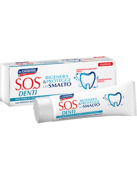 DR.CICCARELLI SOS DENTI DENTIFRICIO RIGENERANTE SMALTO 75ML