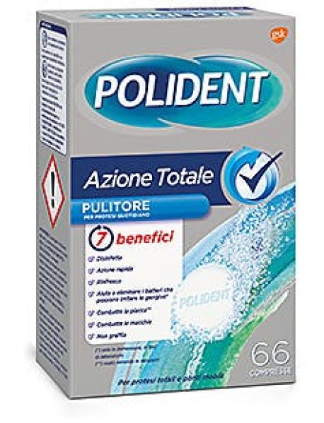 POLIDENT AZIONE TOTALE 66 COMPRESSE