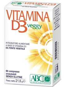 VITAMINA D3 VEGGY 60 COMPRESSE OROSOLUBILI