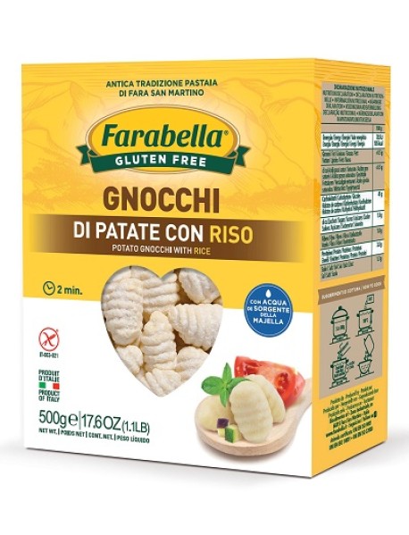 FARABELLA GNOCCHI DI PATATE CON RISO 500G