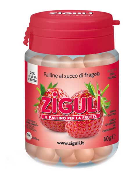 ZIGULI' FRAGOLA 100 PALLINE