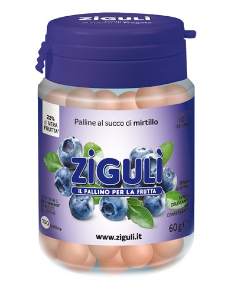 ZIGULI' MIRTILLO 100 PALLINE 