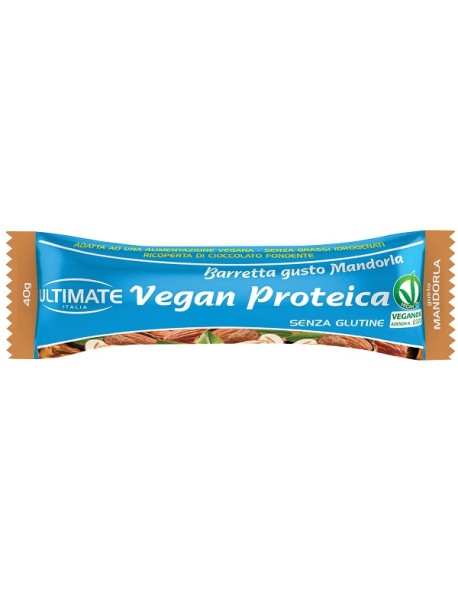 ULTIMATE BARRETTA VEGAN PROTEICA GUSTO MANDORLE 1 BARRETTA