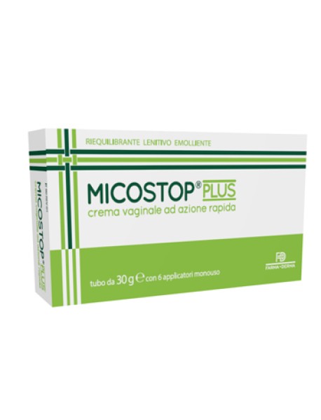 MICOSTOP PLUS CREMA VAGINALE CON 6 APPLICATORI