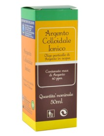 ARGENTO COLLOIDALE IONICO SUPREMO 40PPM 50ML
