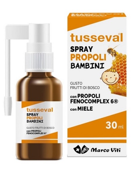 MARCO VITI TUSSEVAL GOLA PROPOLI SPRAY BAMBINI 30ML