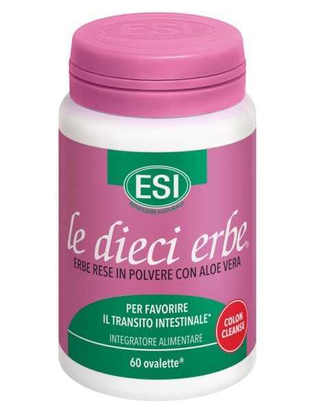 ESI LE DIECI ERBE COLON CLEAN 60 OVALETTE