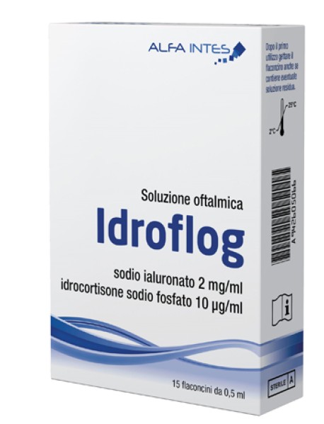 IDROFLOG SOLUZIONE OFTALMICA 15 FLACONCINI DA 0,5ML