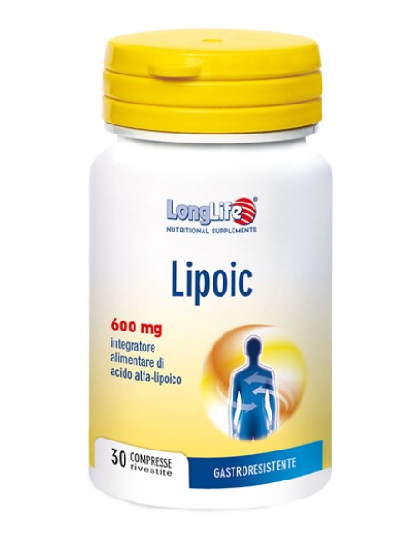 LONGLIFE LIPOIC 30 CAPSULE 600MG